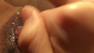 Clit Soaking Wet Masturbation Orgasm