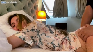 Stepmom Creampied by Stepson in Hotel POV
