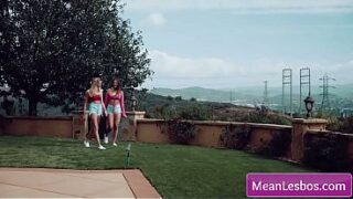 Horny Lesbian Stepsisters Get Naughty