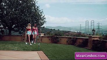 Horny Lesbian Stepsisters Get Naughty
