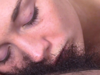 Hairy Pussy Licking Close Up